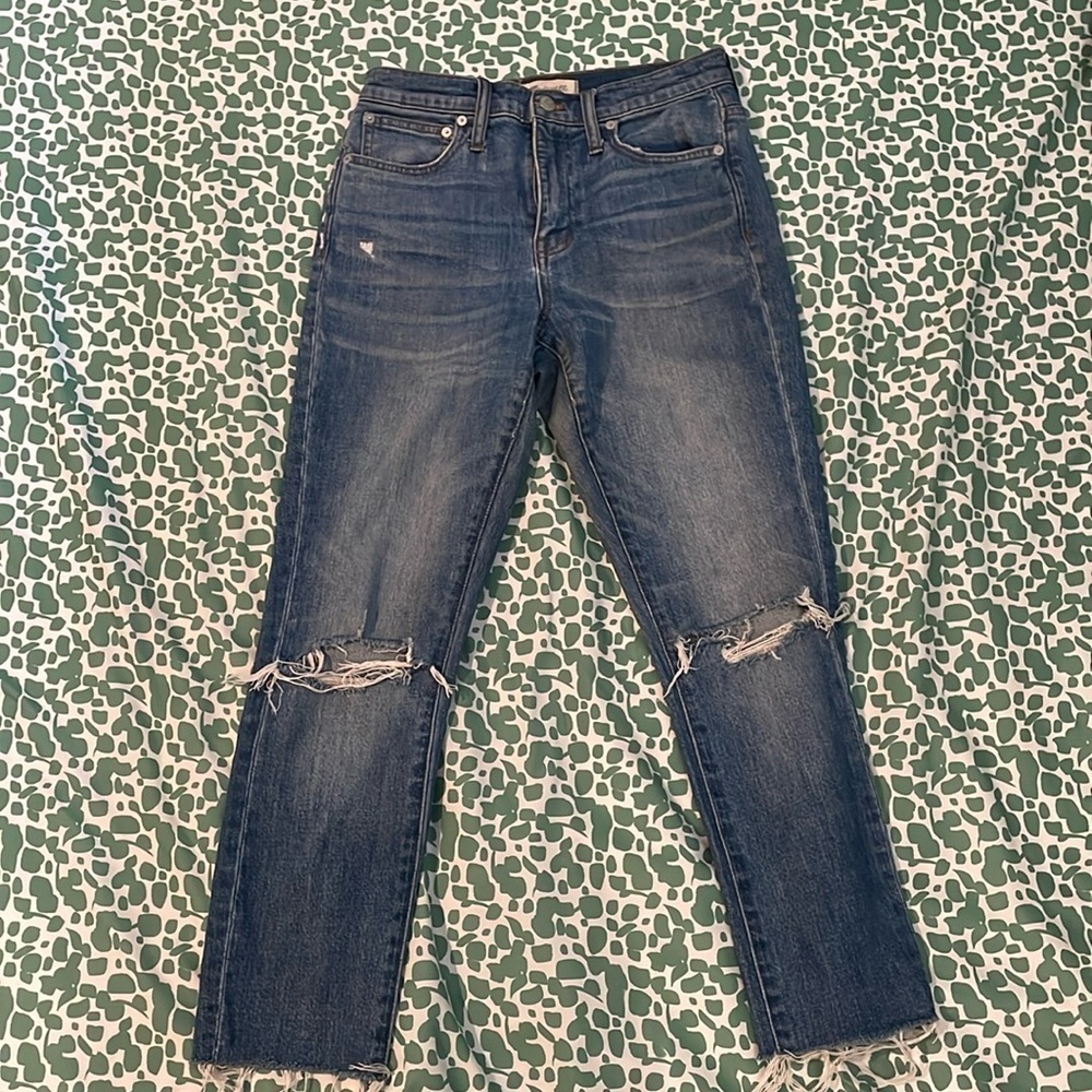 Madewell The High Rise Slim Boyjean Jeans